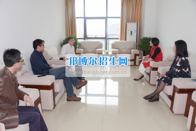 2017年西南科技大學(xué)黨委副書記張強(qiáng)一行到川南幼兒師范高等專科學(xué)?？疾? width=