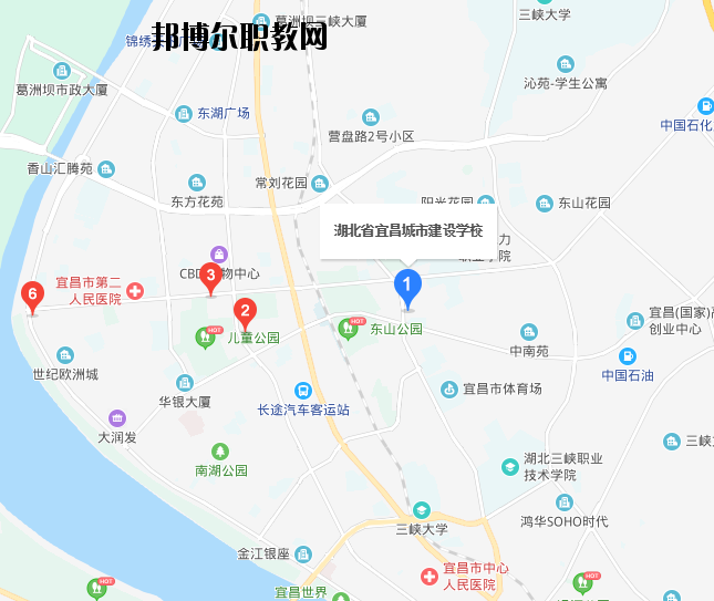 湖北宜昌城市建設(shè)學校地址在哪里