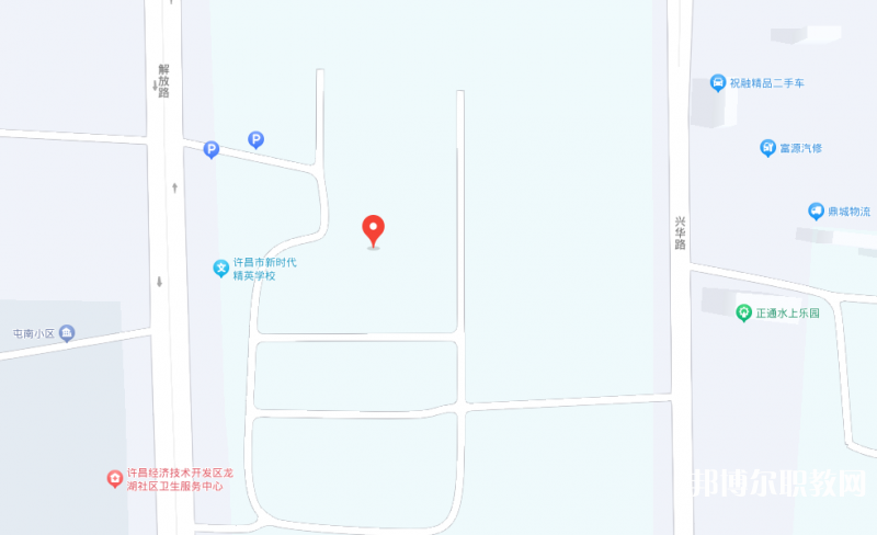 許昌北方電子科技學校地址，乘車路線