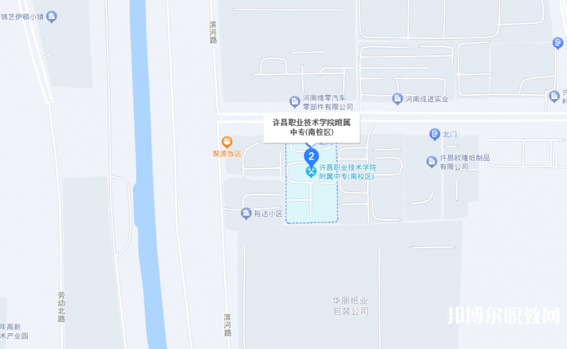 許昌市建安區(qū)職業(yè)中等專業(yè)學(xué)校地址，乘車路線