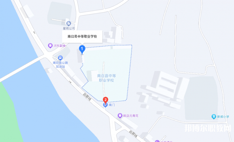 南召縣培英中等職業(yè)學(xué)校地址，乘車(chē)路線
