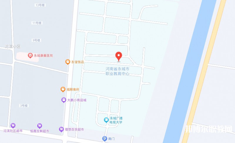 永城市職業(yè)教育中心地址，乘車路線