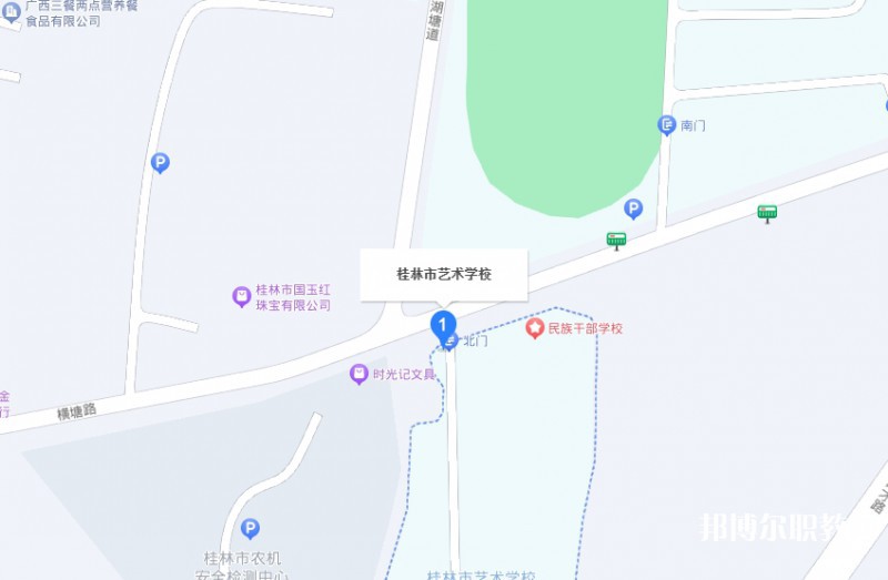 桂林市藝術(shù)學(xué)校地址，乘車路線