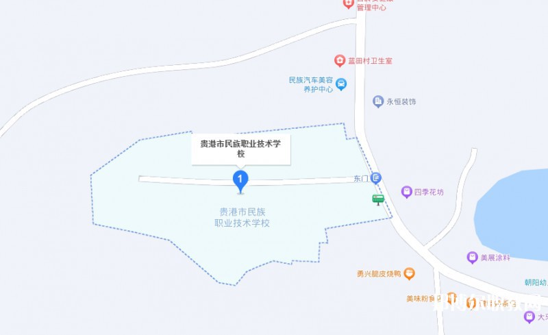 貴港市民族職業(yè)技術(shù)學(xué)校地址，乘車路線