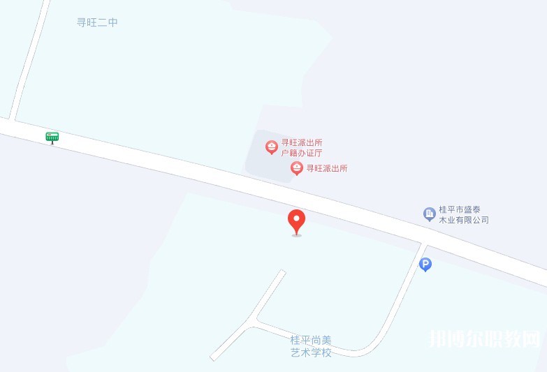 桂平尚美藝術(shù)學(xué)校地址，乘車路線