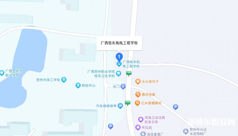 桂東機(jī)電工程學(xué)校地址，乘車路線