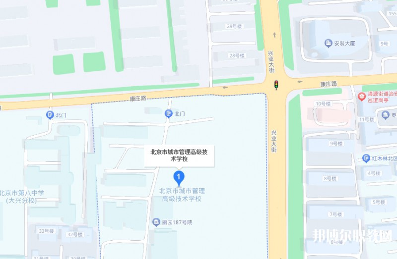 北京市城市管理高級技術(shù)學校地址，乘車路線