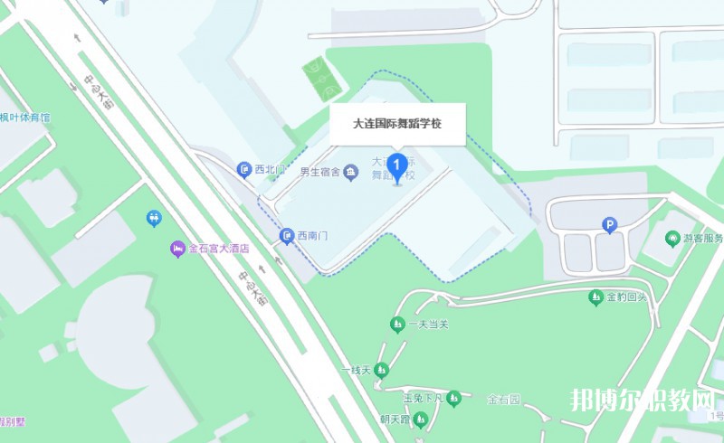 大連國際舞蹈學(xué)校地址，乘車路線