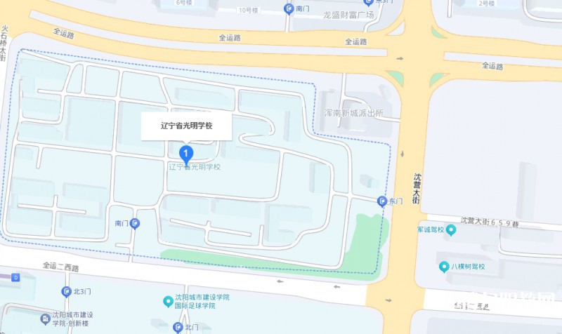 遼寧省孤兒學校地址，乘車路線